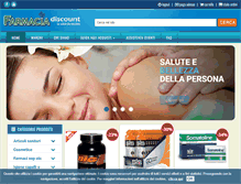 Tablet Screenshot of farmaciadiscount.it